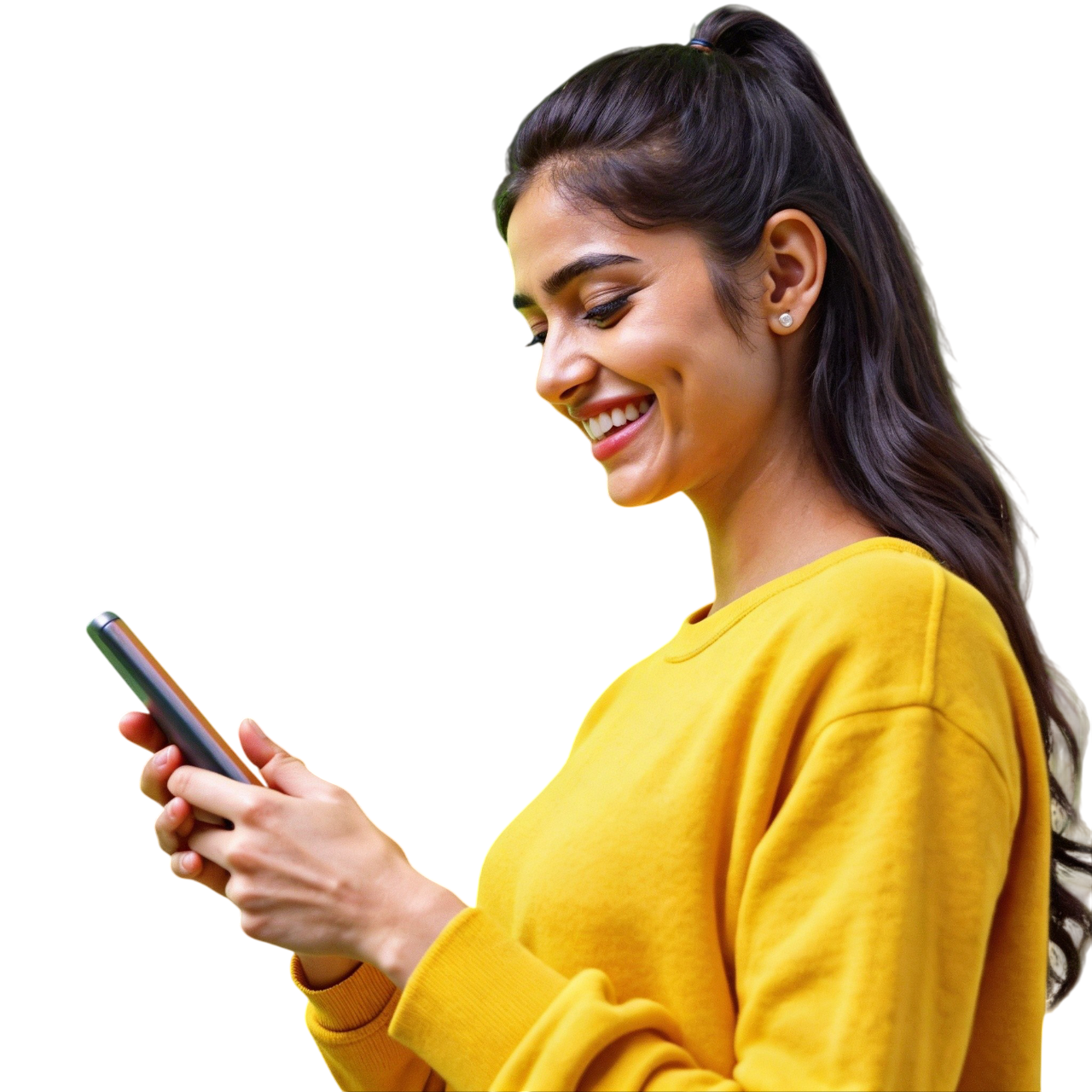 Fintech hero - Young Indian professional